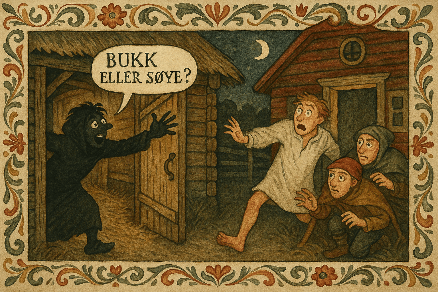 Giske roper i sauehuset 